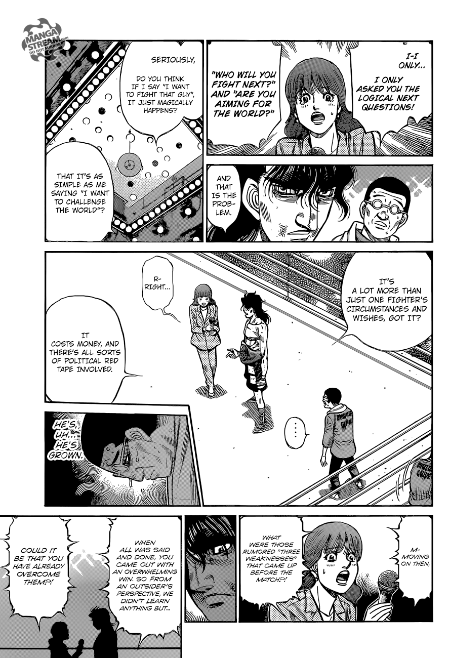 Hajime no Ippo – The First Step chapter 1262 page 9