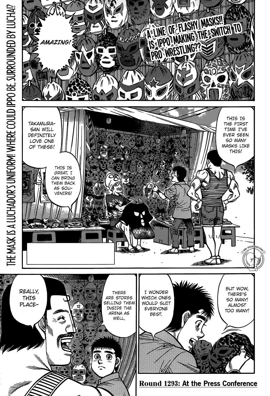 Hajime no Ippo – The First Step chapter 1293 page 1