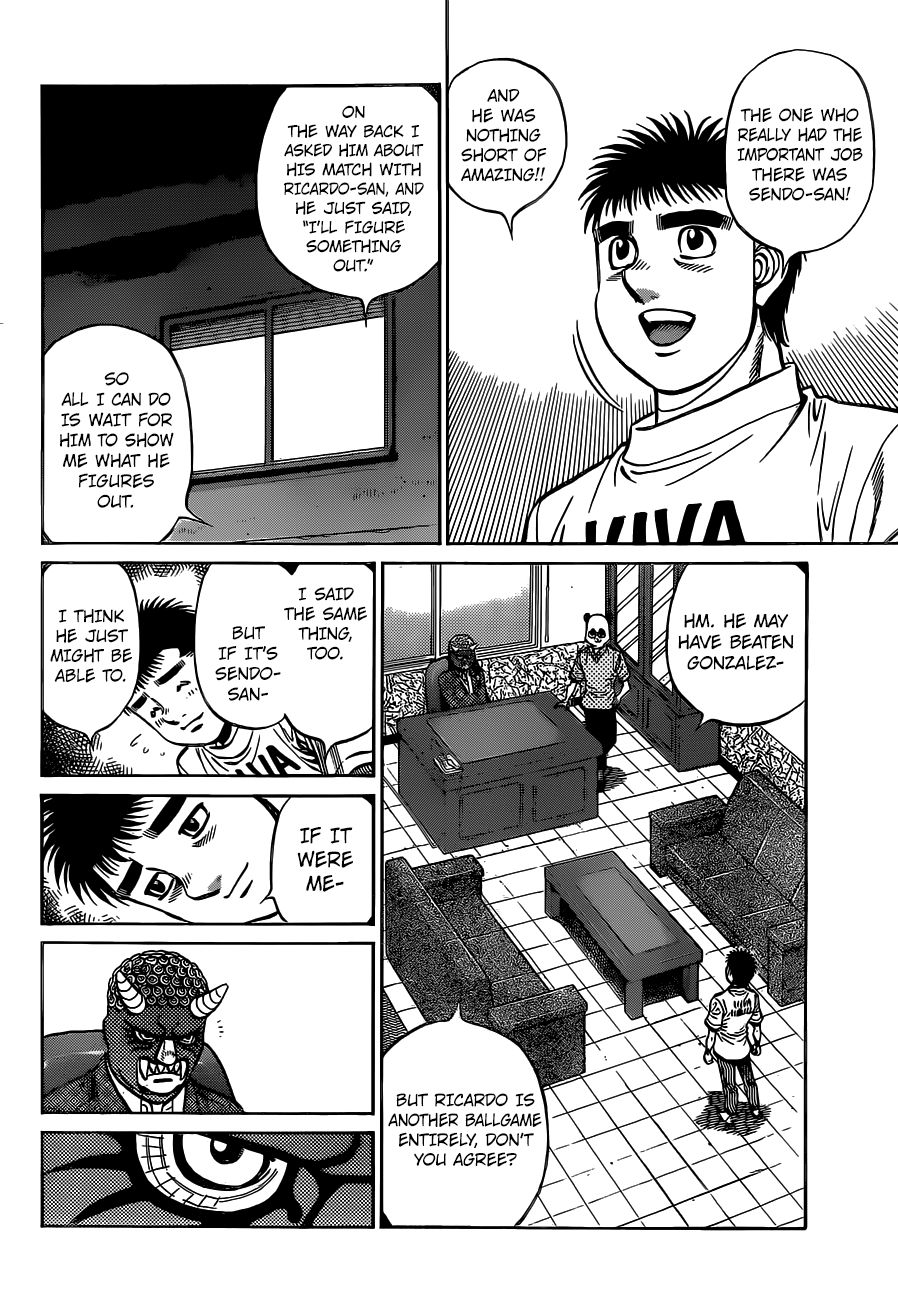 Hajime no Ippo – The First Step chapter 1316 page 17