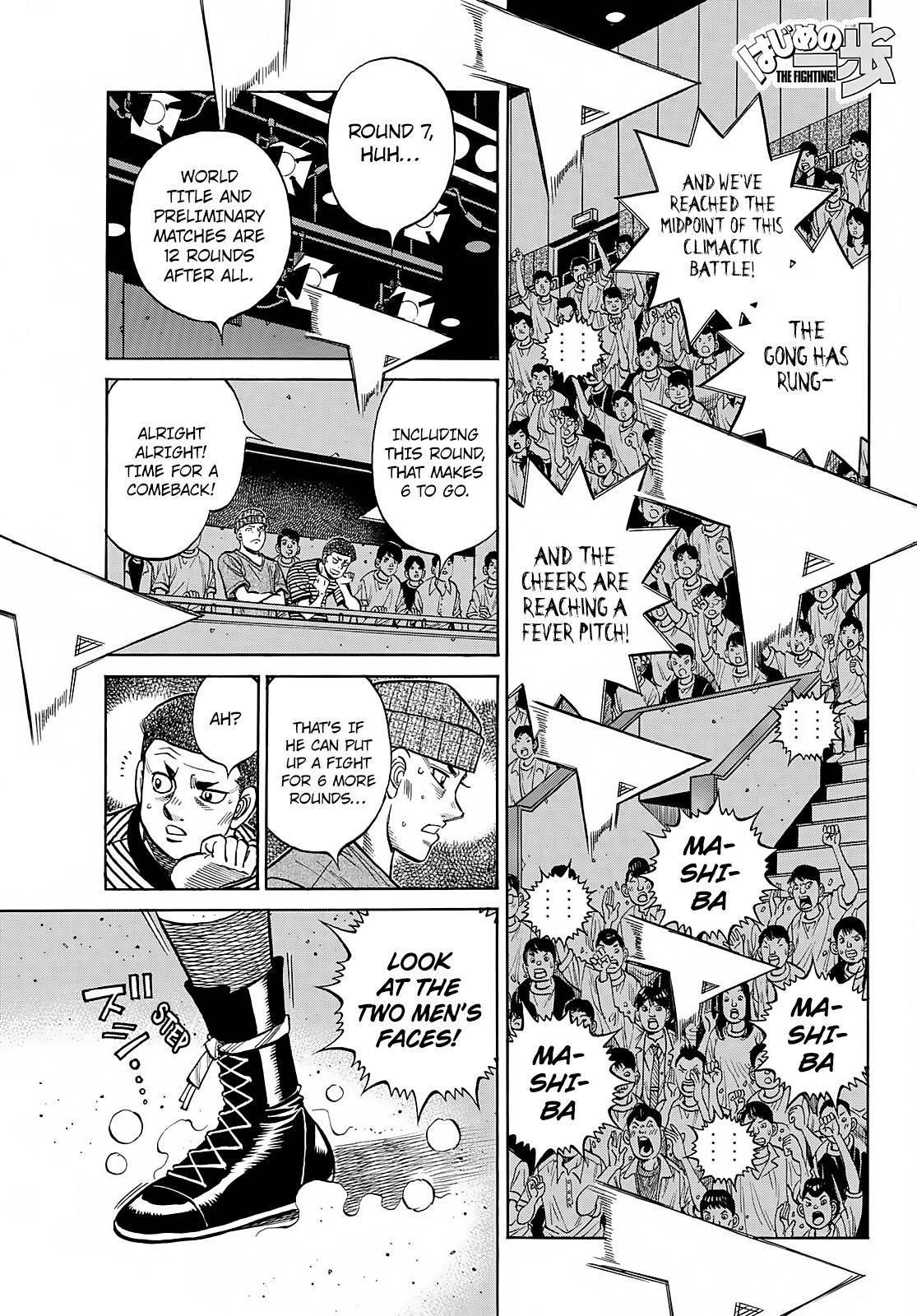 Hajime no Ippo – The First Step chapter 1370 page 1
