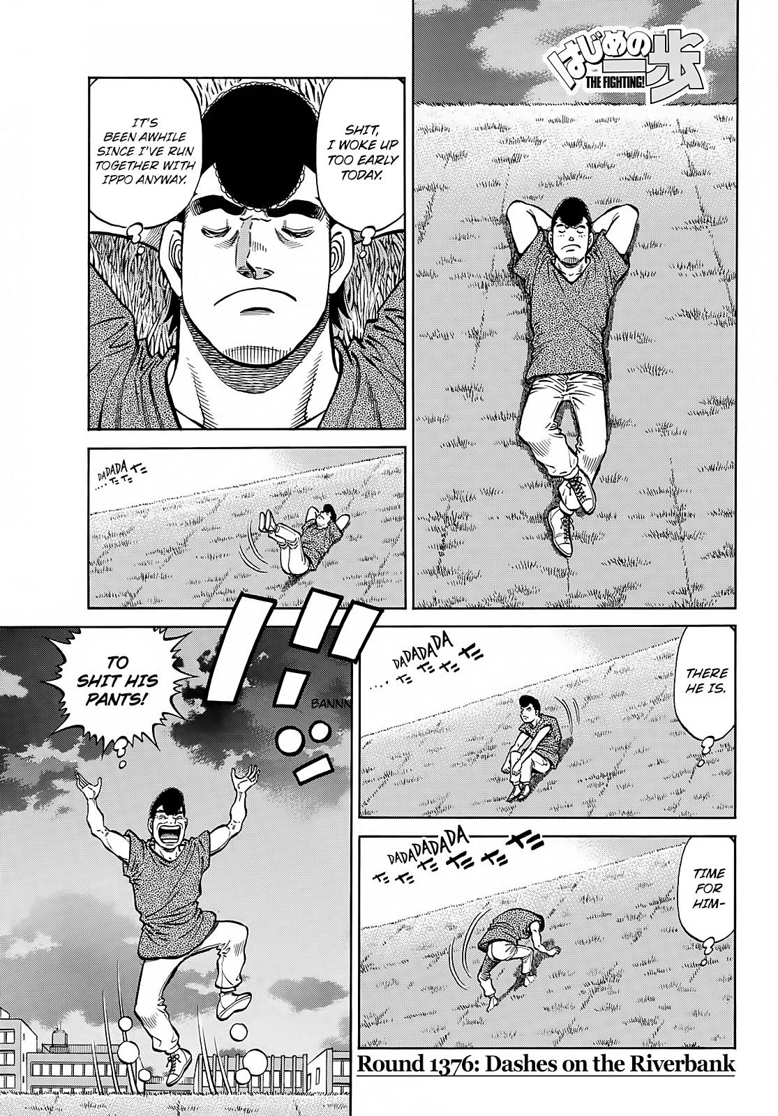 Hajime no Ippo – The First Step chapter 1376 page 1