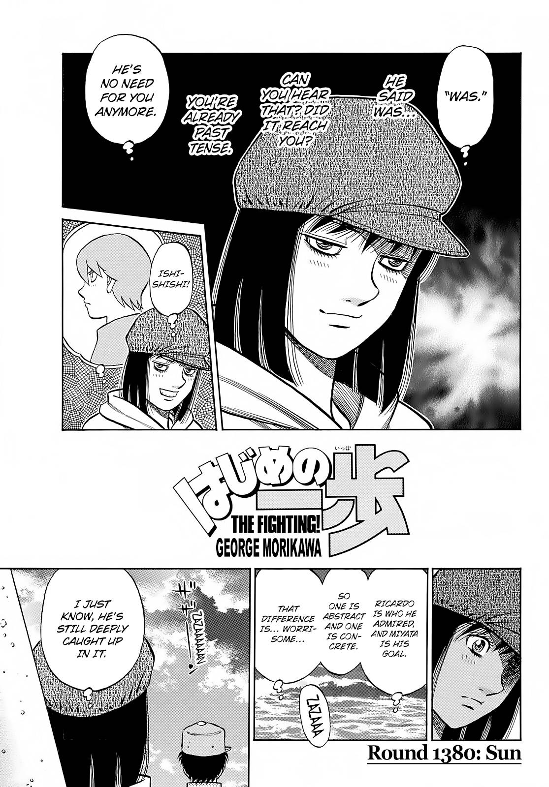Hajime no Ippo – The First Step chapter 1380 page 1
