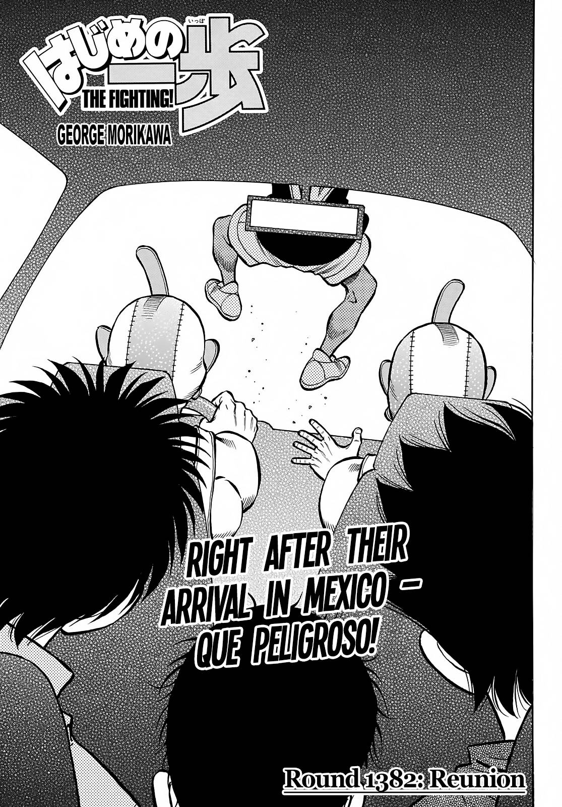 Hajime no Ippo – The First Step chapter 1382 page 1