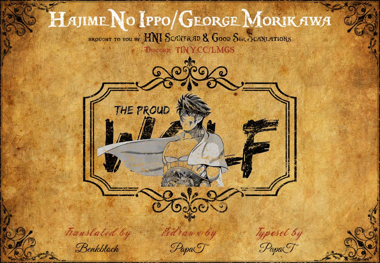 Hajime no Ippo – The First Step chapter 1384 page 1