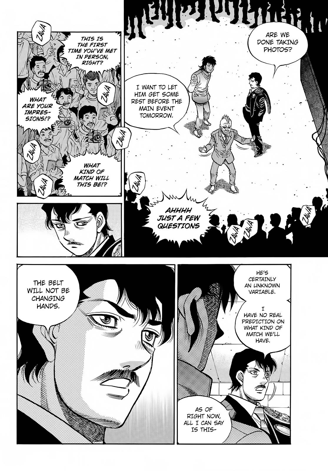Hajime no Ippo – The First Step chapter 1388 page 13