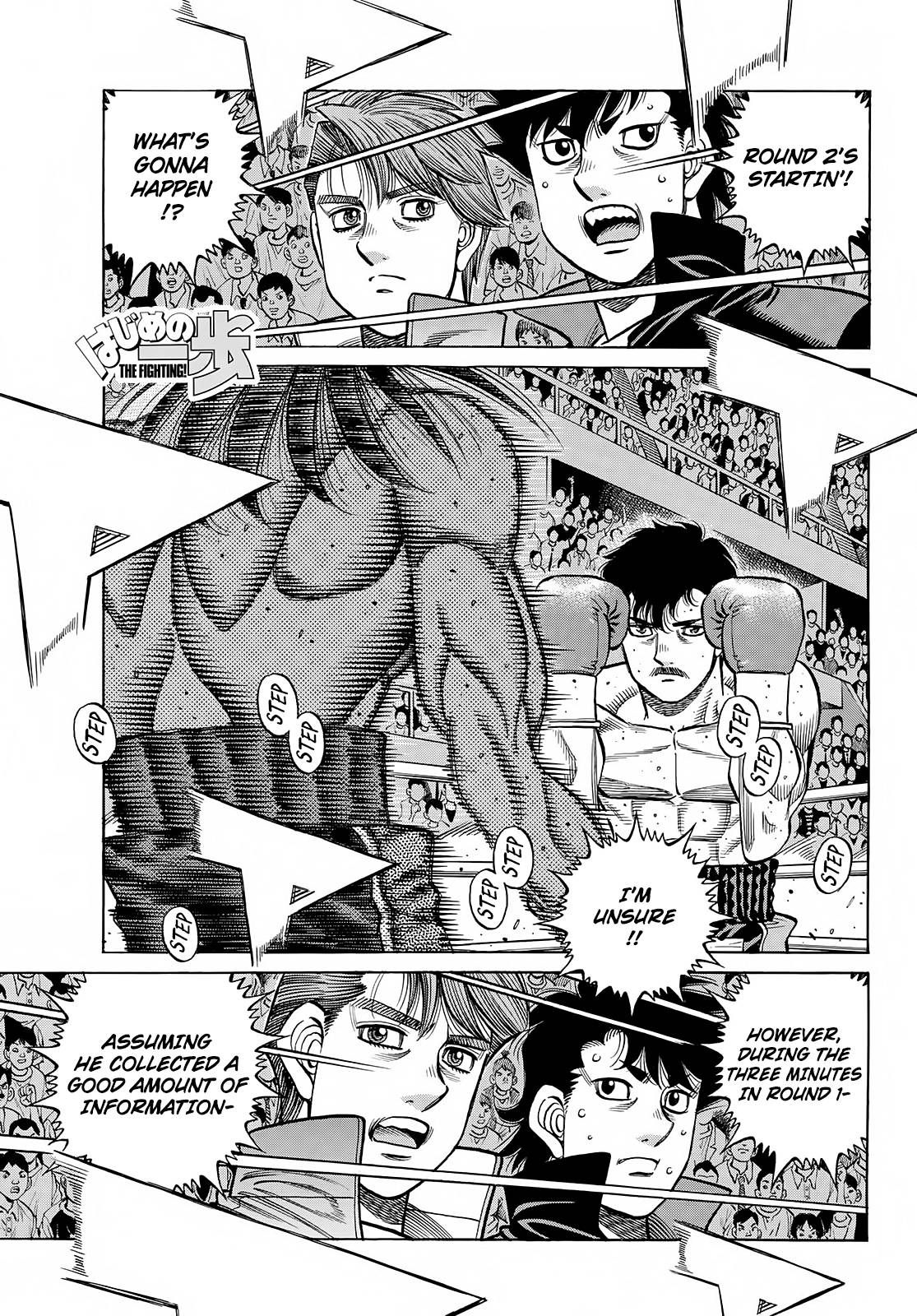 Hajime no Ippo – The First Step chapter 1397 page 1