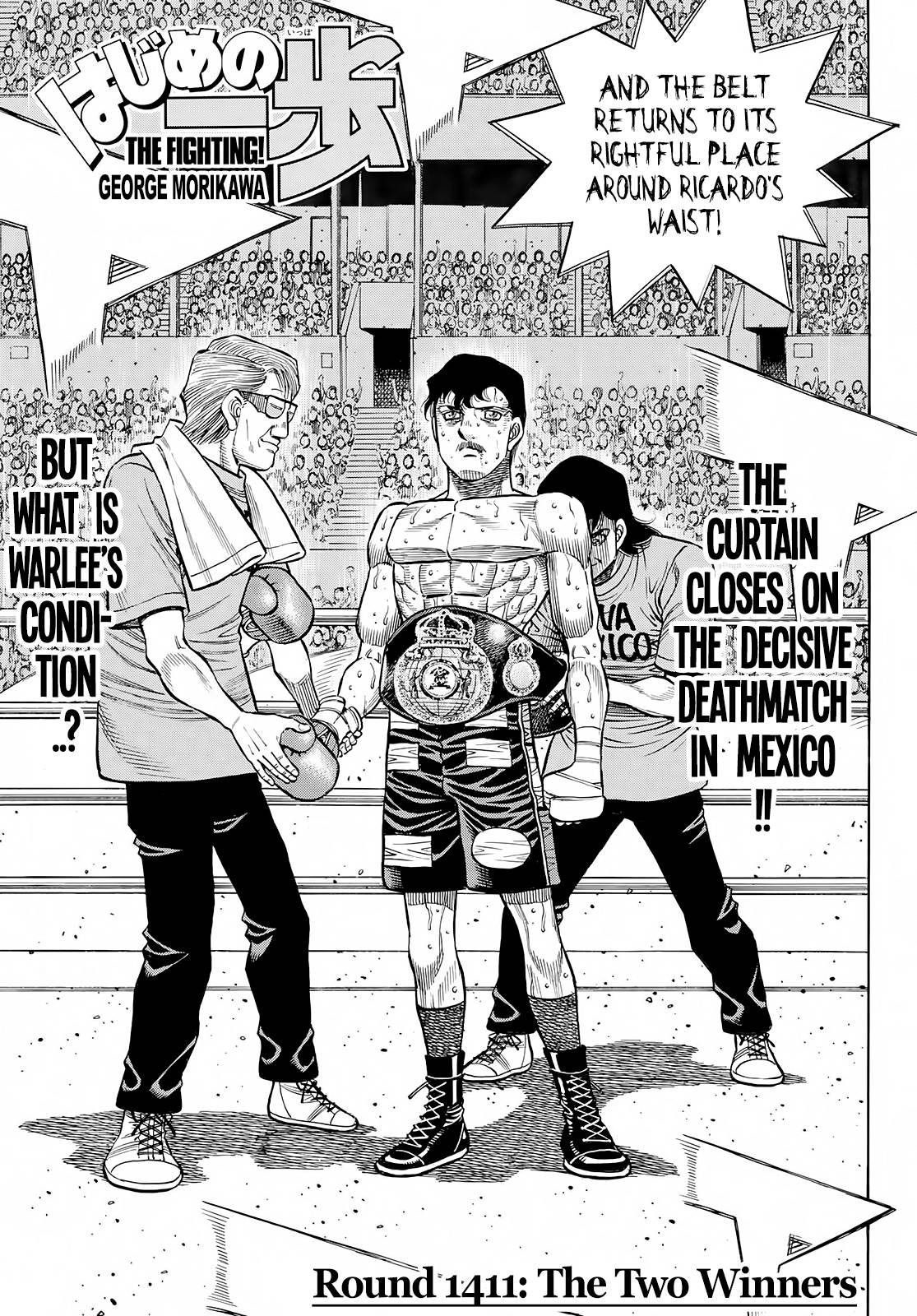 Hajime no Ippo – The First Step chapter 1411 page 1