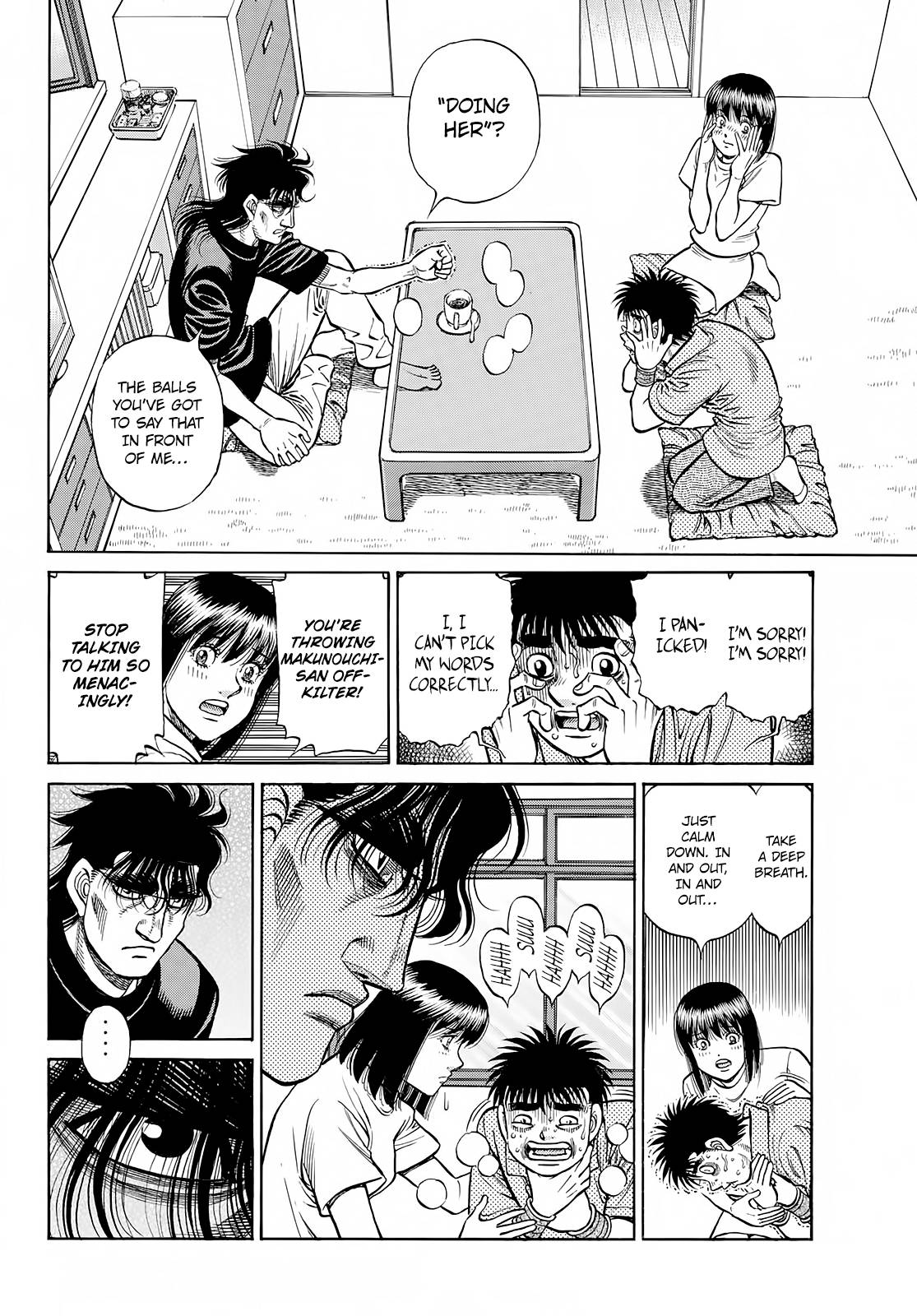 Hajime no Ippo – The First Step chapter 1421 page 3