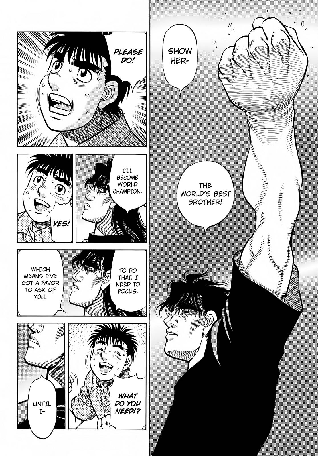 Hajime no Ippo – The First Step chapter 1422 page 13