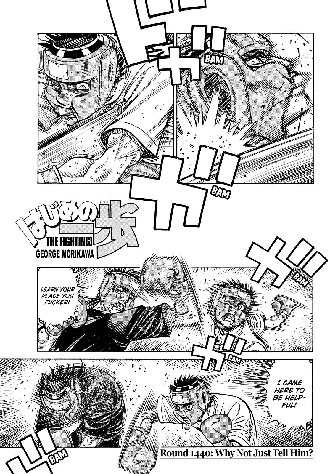 Hajime no Ippo – The First Step chapter 1440 page 1