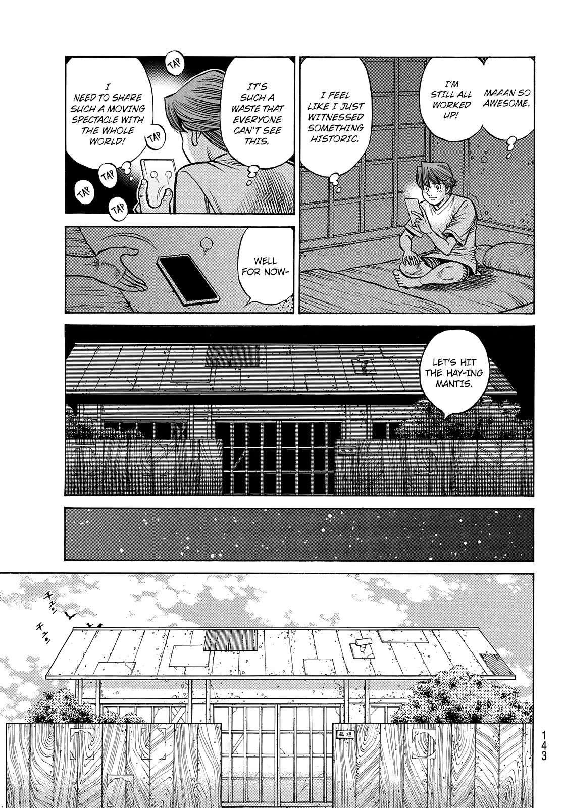 Hajime no Ippo – The First Step chapter 1440 page 17