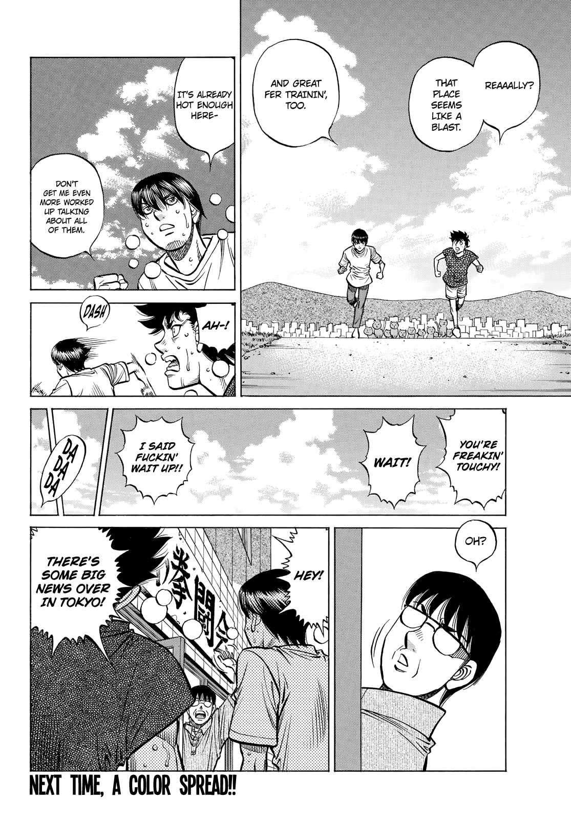 Hajime no Ippo – The First Step chapter 1443 page 11