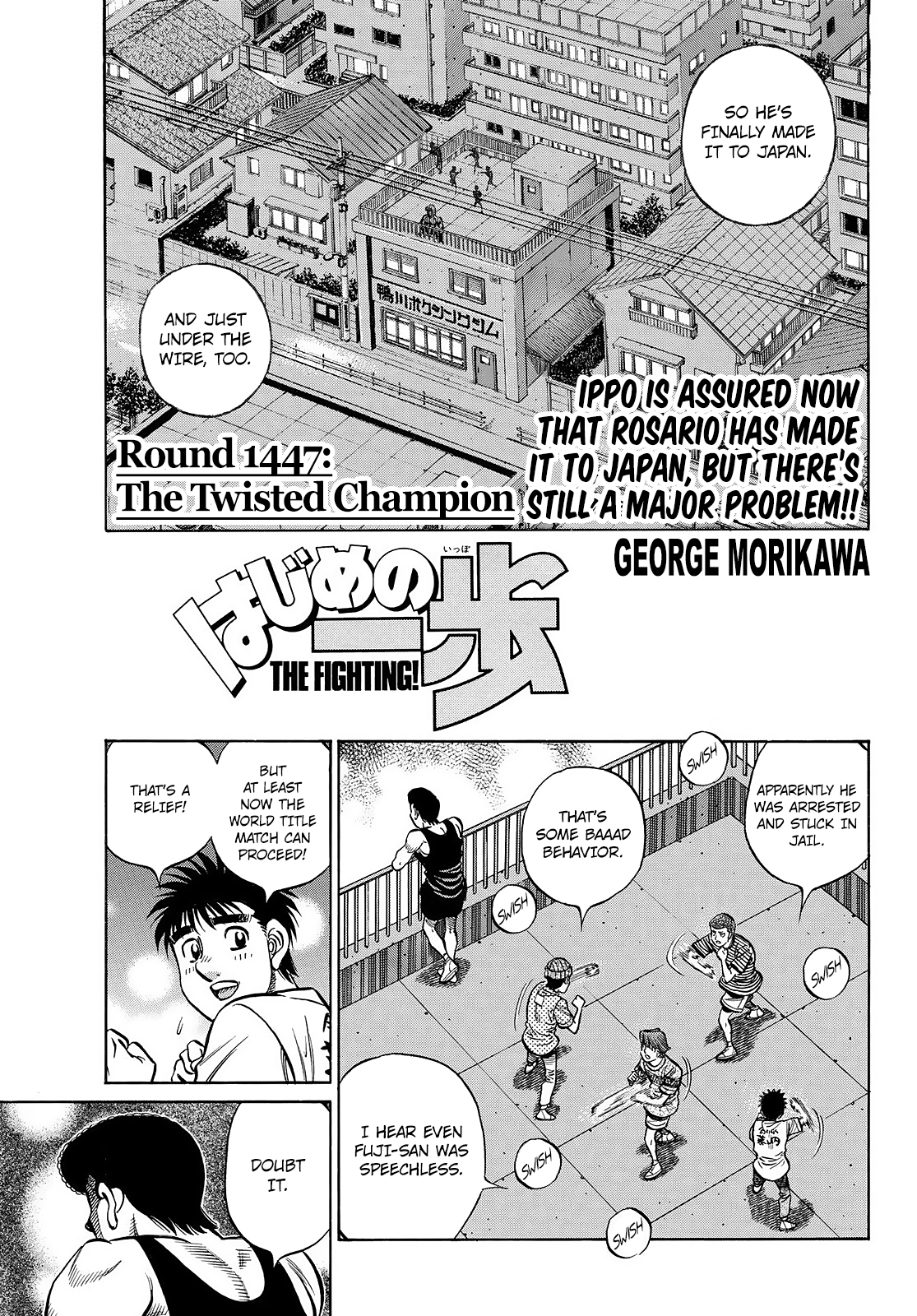 Hajime no Ippo – The First Step chapter 1447 page 1