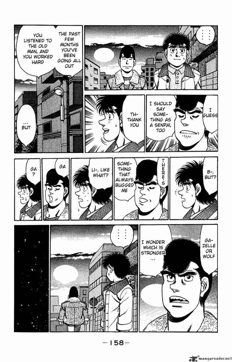 Hajime no Ippo – The First Step chapter 158 page 16