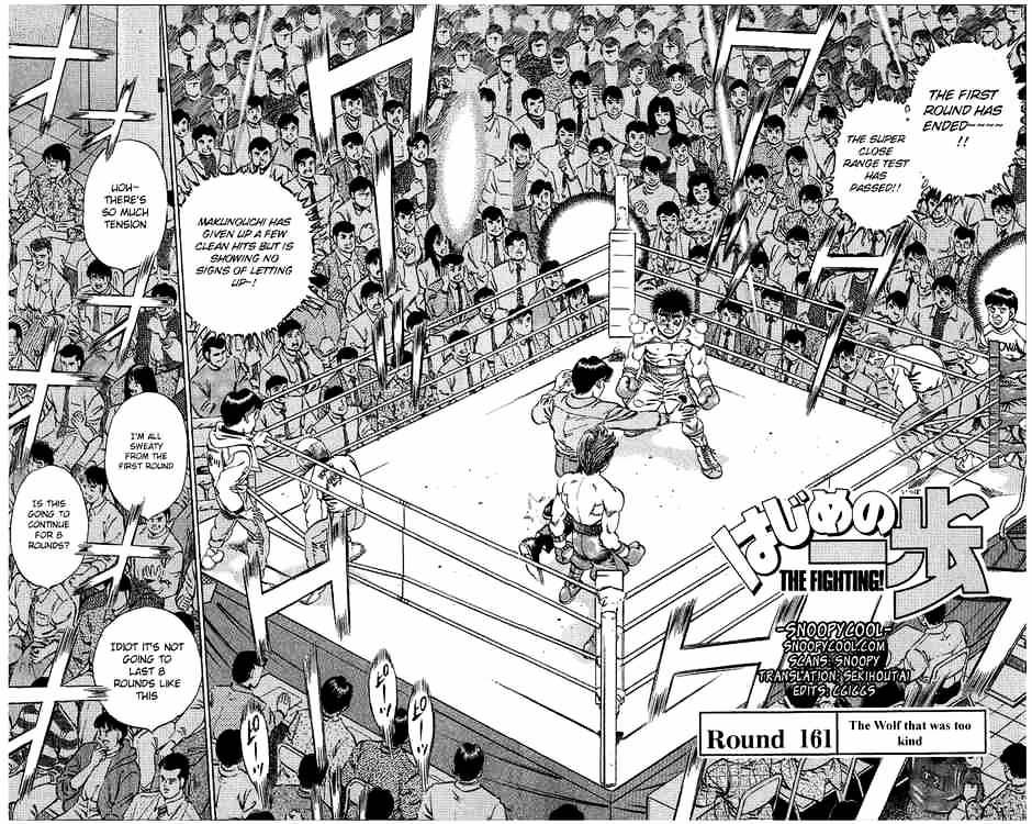 Hajime no Ippo – The First Step chapter 161 page 2