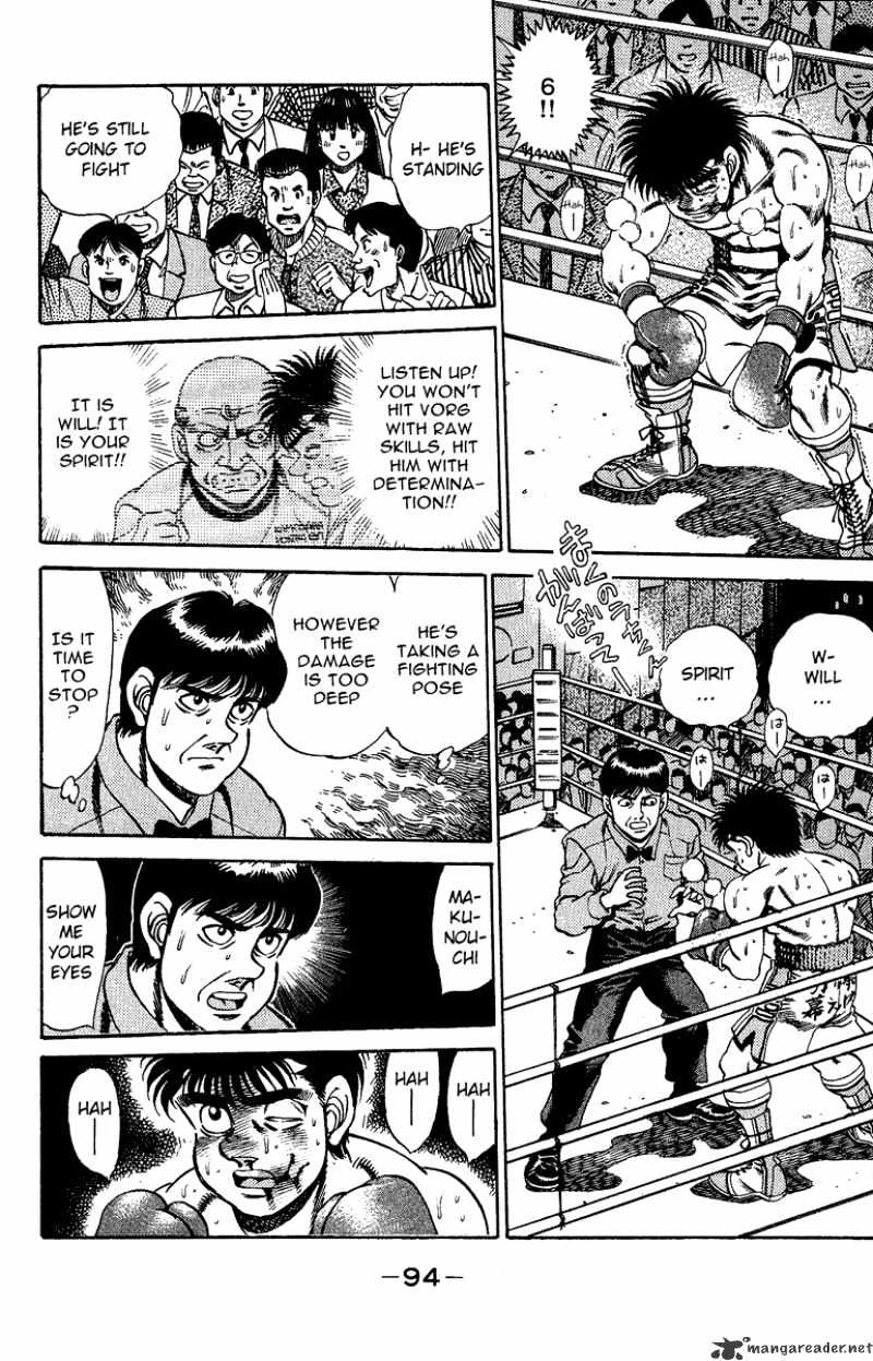 Hajime no Ippo – The First Step chapter 164 page 12