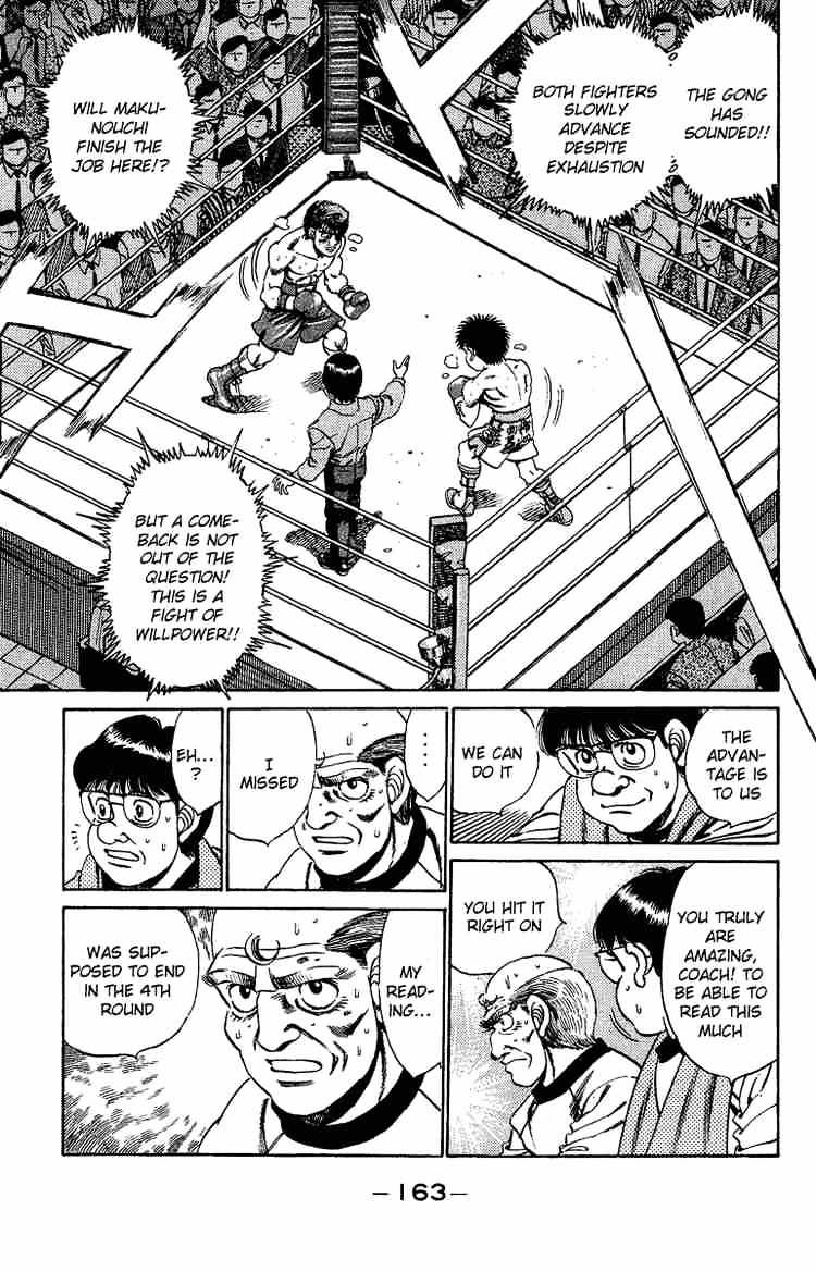 Hajime no Ippo – The First Step chapter 168 page 5