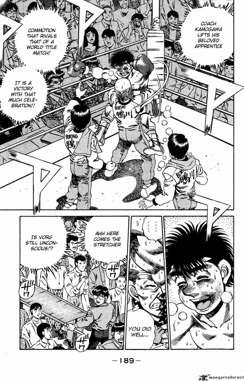 Hajime no Ippo – The First Step chapter 169 page 10