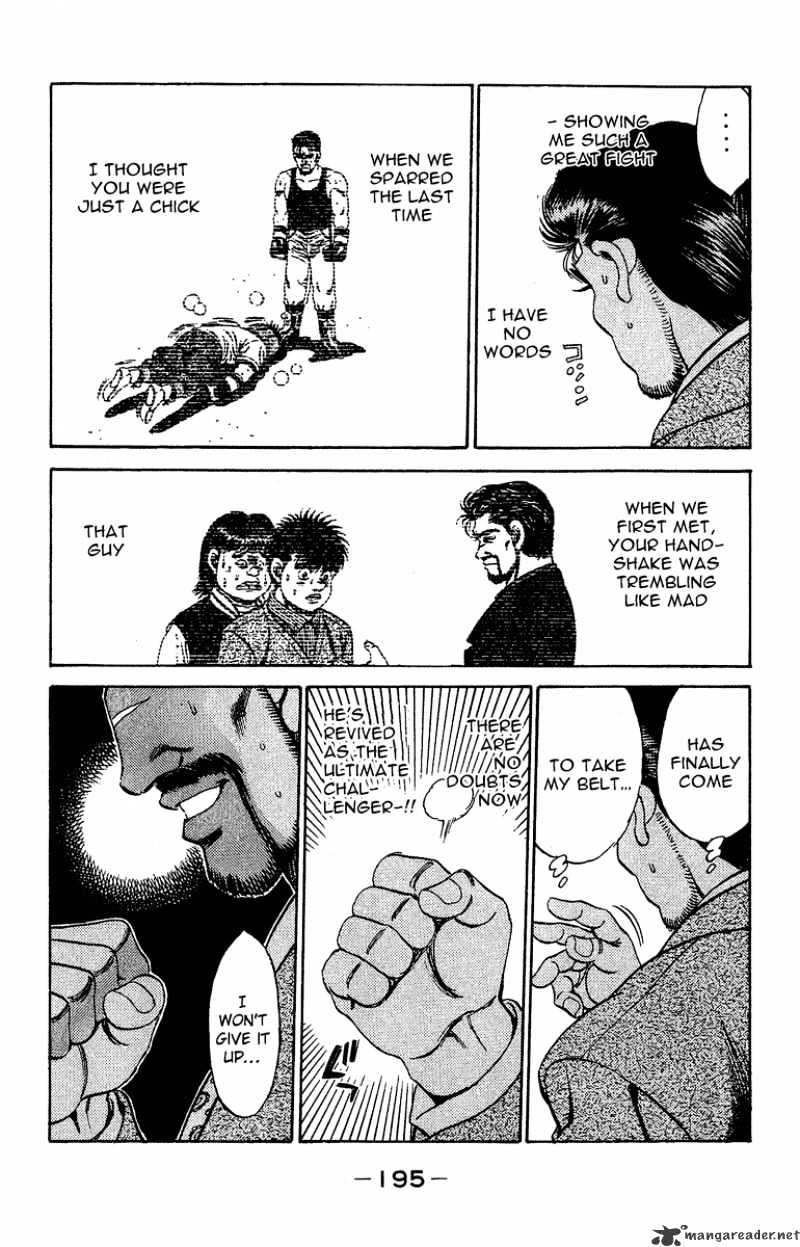 Hajime no Ippo – The First Step chapter 169 page 16