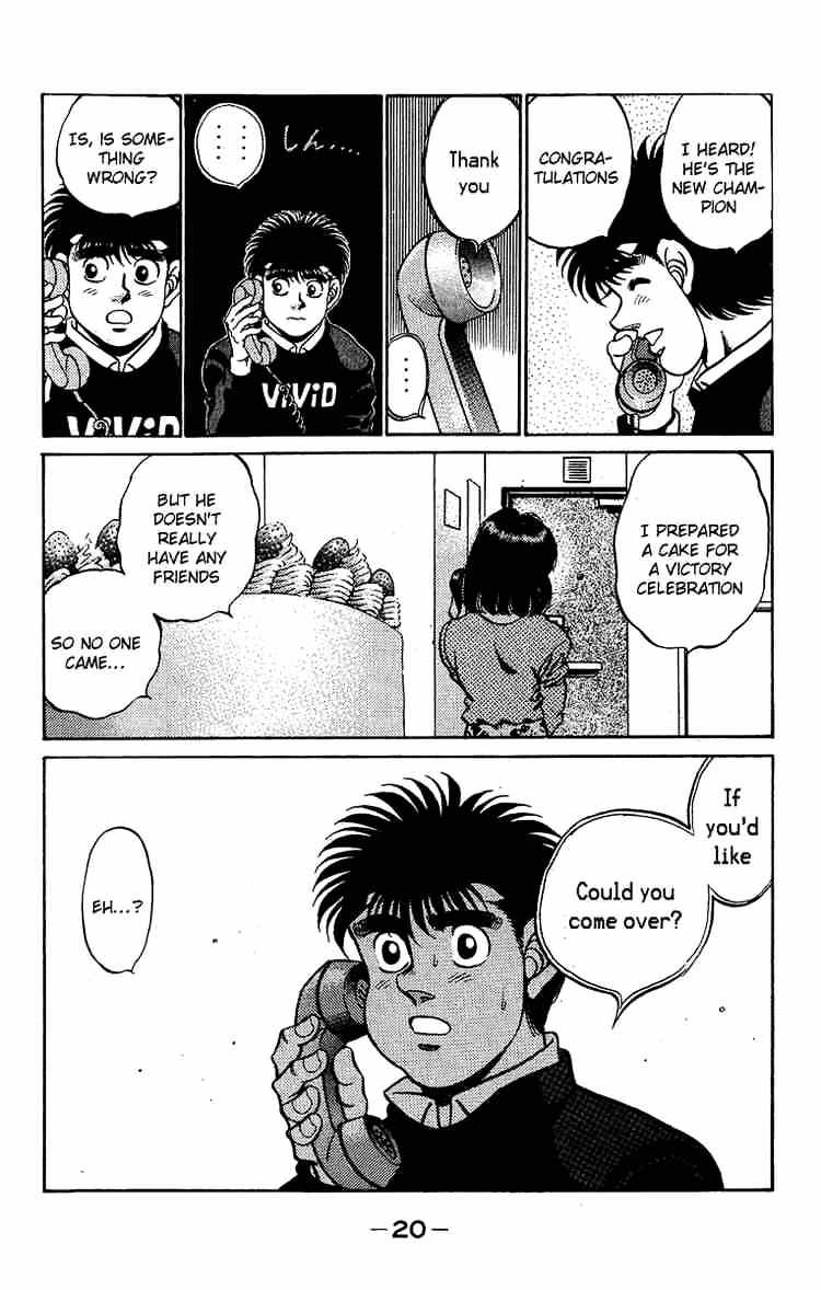 Hajime no Ippo – The First Step chapter 179 page 20