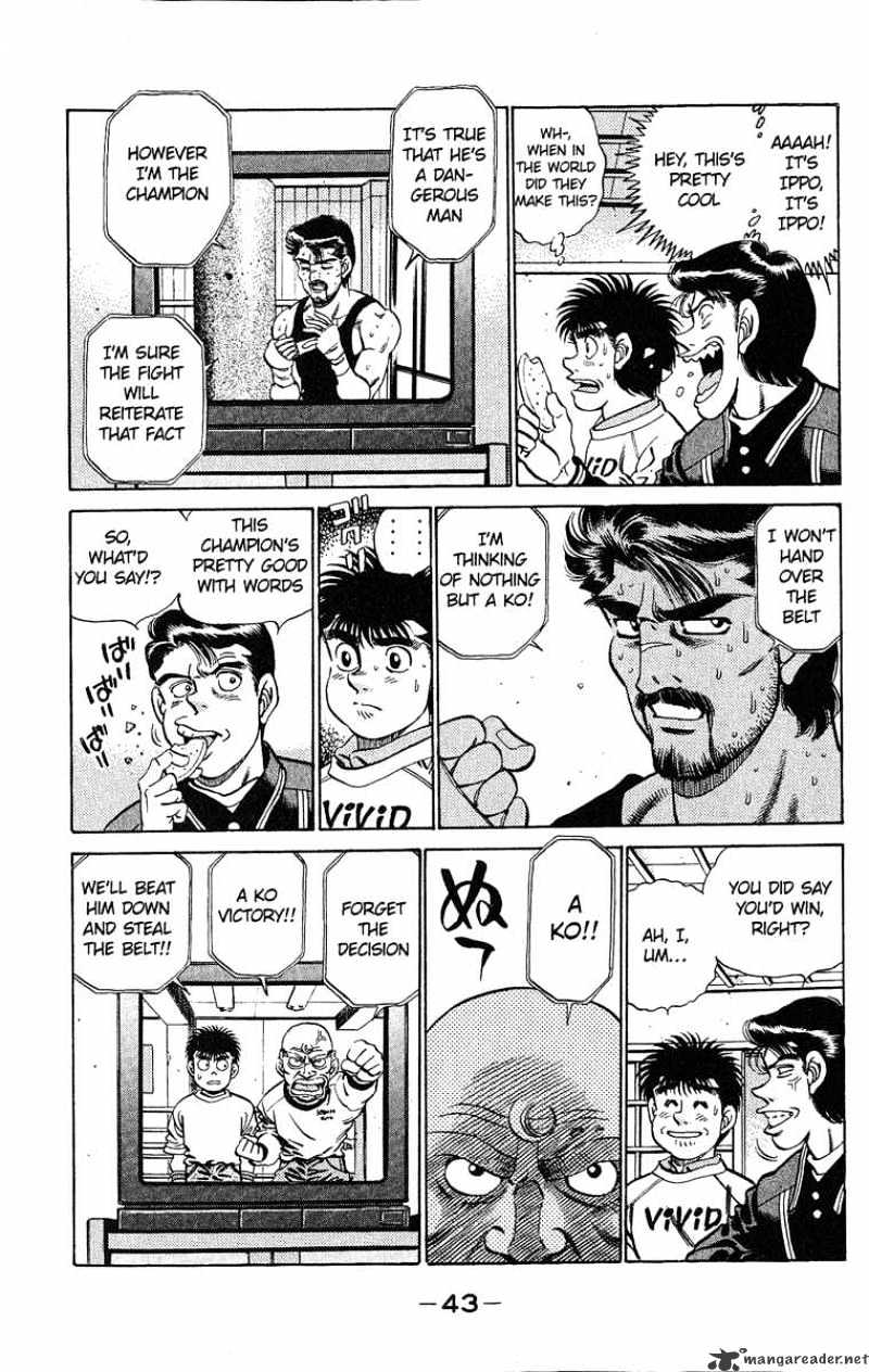Hajime no Ippo – The First Step chapter 181 page 3