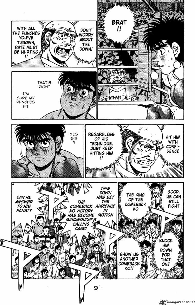 Hajime no Ippo – The First Step chapter 188 page 8