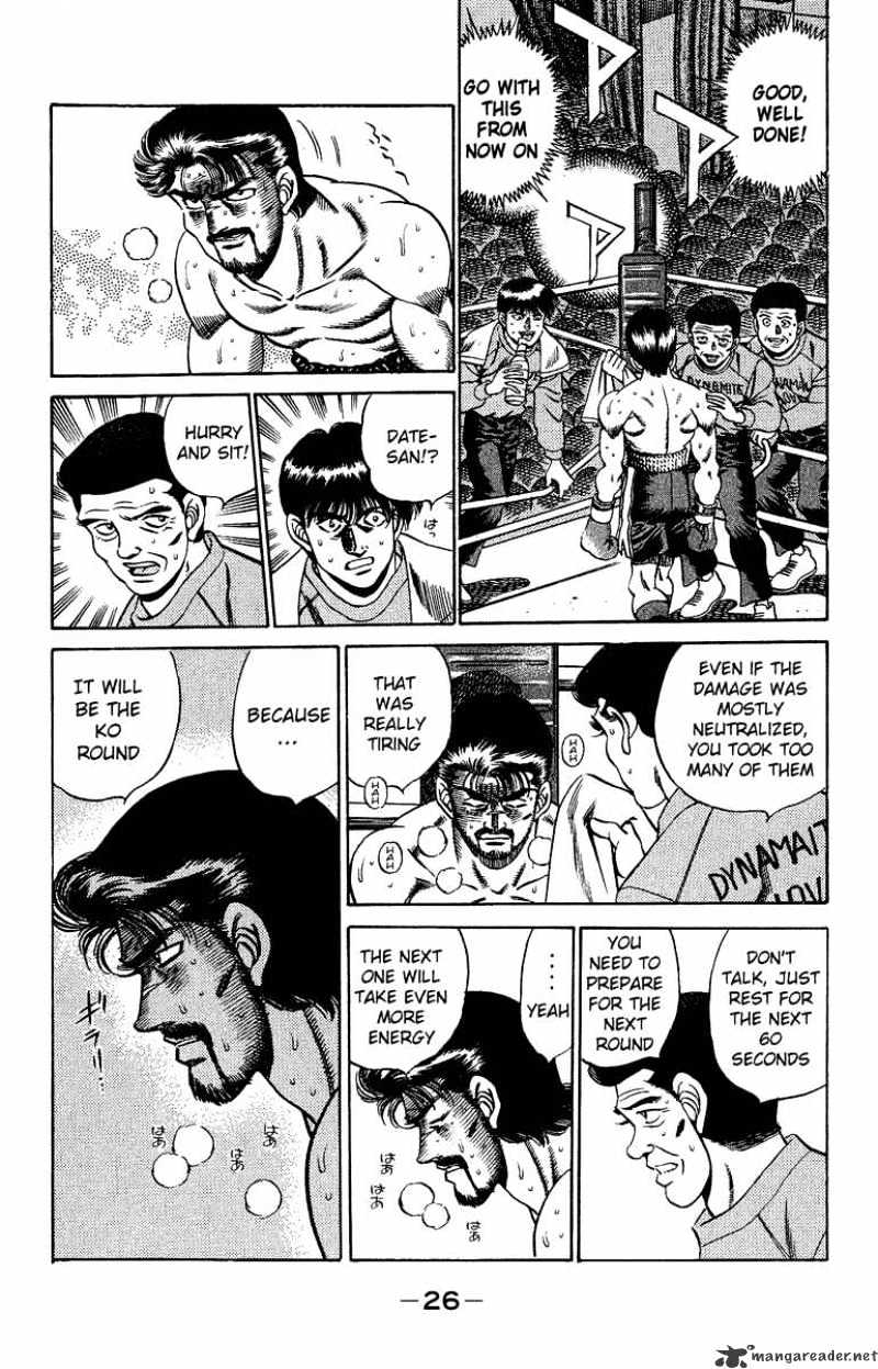 Hajime no Ippo – The First Step chapter 189 page 2