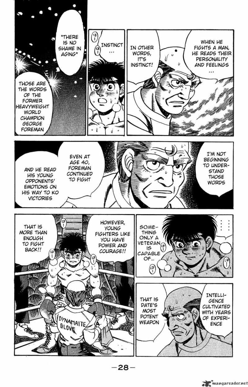 Hajime no Ippo – The First Step chapter 189 page 4