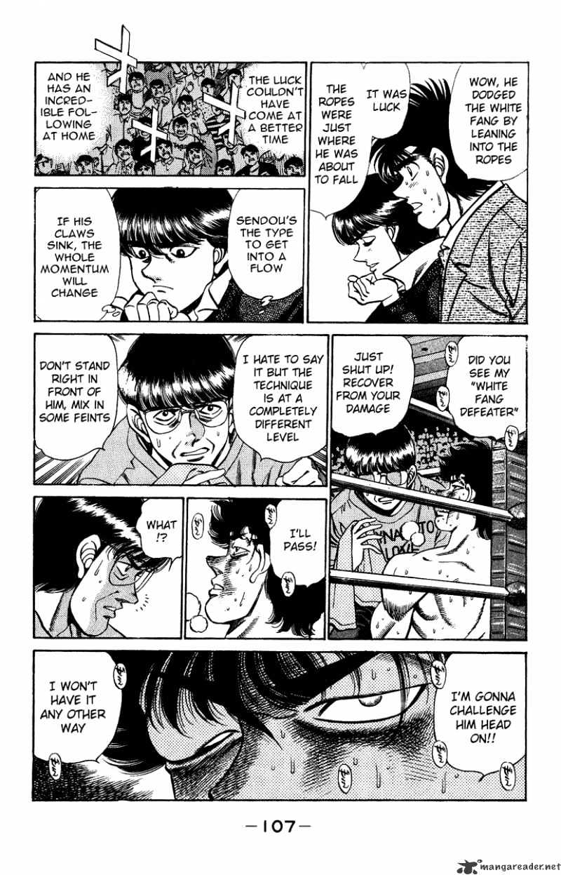 Hajime no Ippo – The First Step chapter 202 page 7
