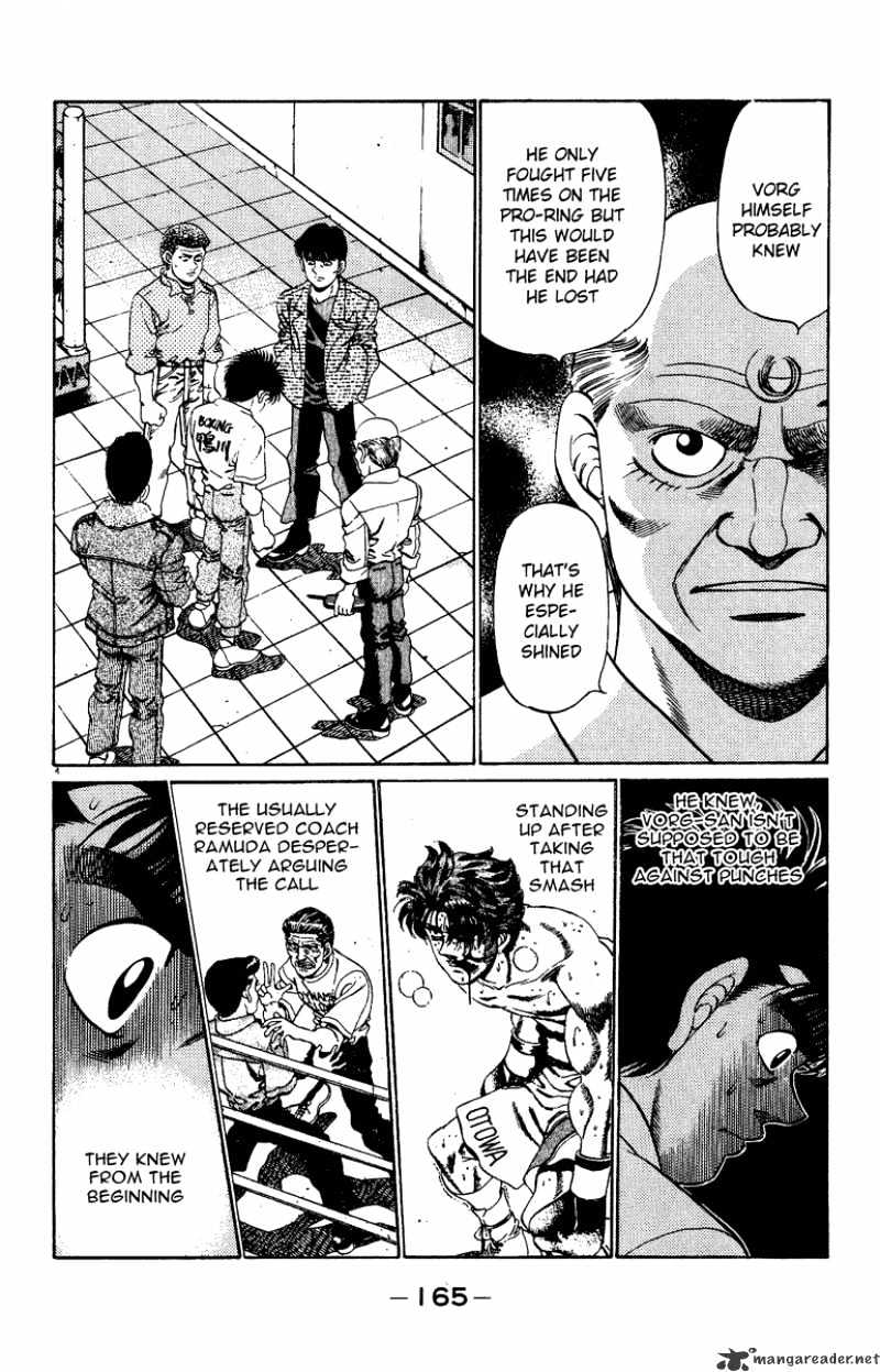 Hajime no Ippo – The First Step chapter 205 page 5