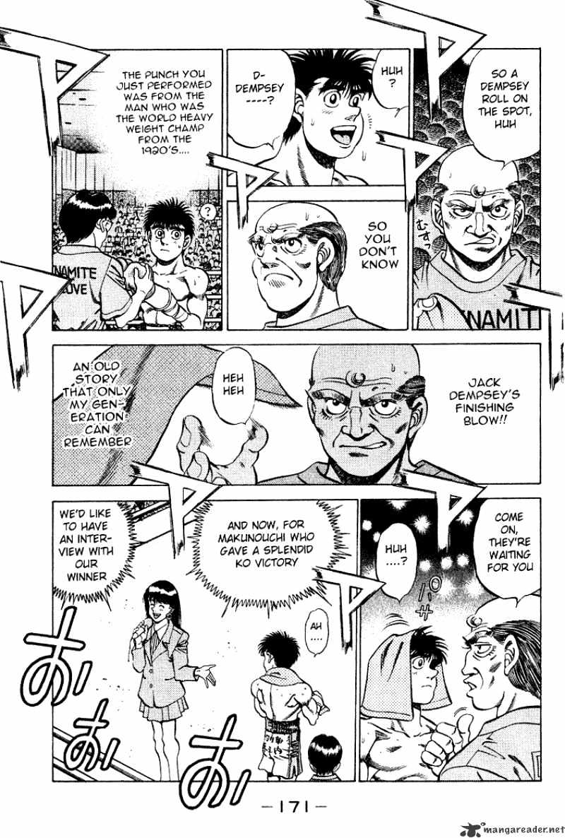 Hajime no Ippo – The First Step chapter 214 page 8