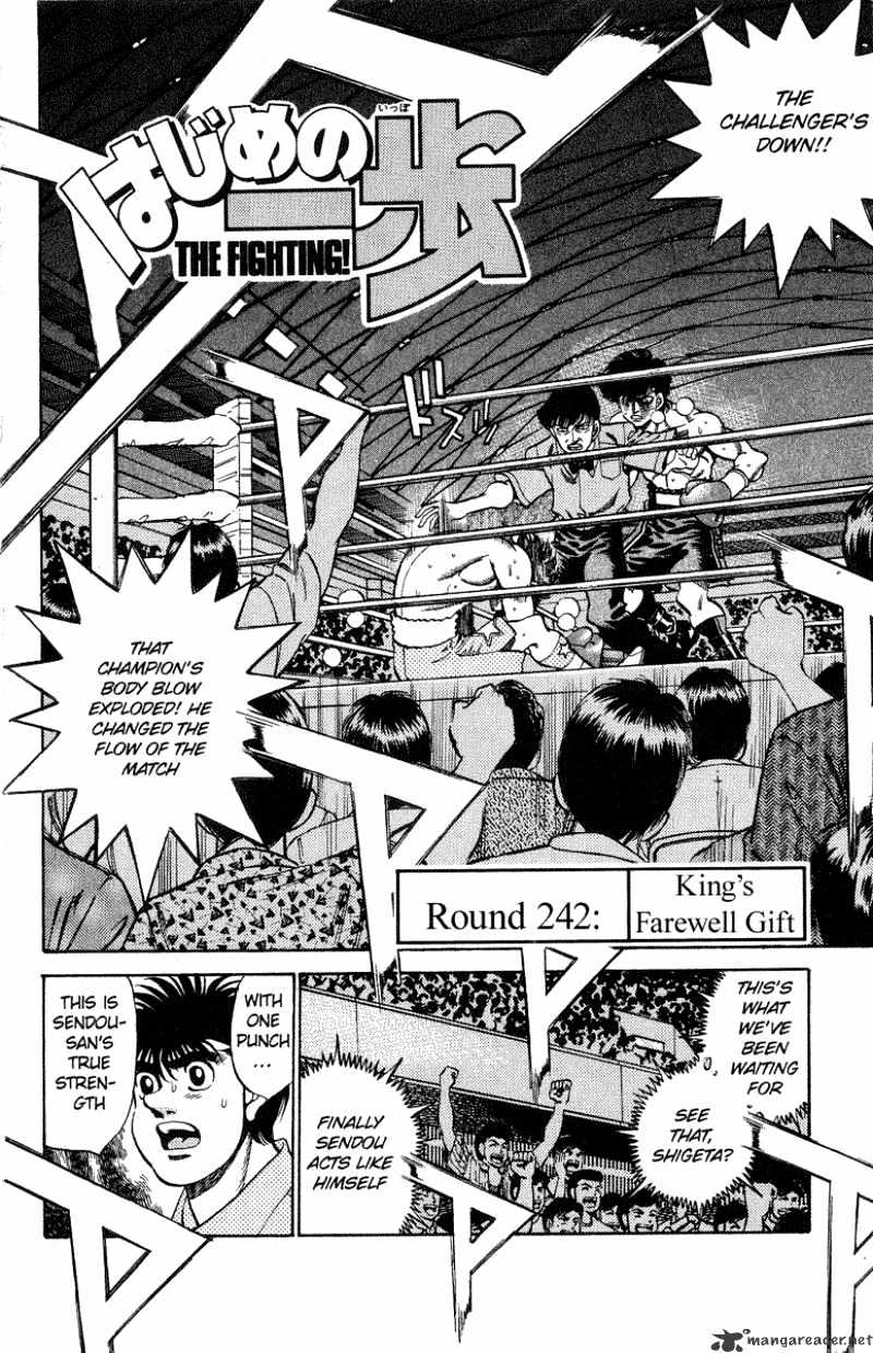 Hajime no Ippo – The First Step chapter 242 page 5