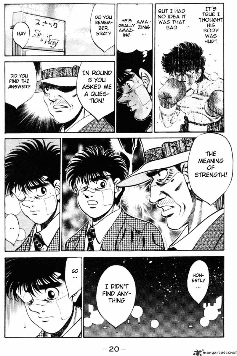 Hajime no Ippo – The First Step chapter 269 page 21