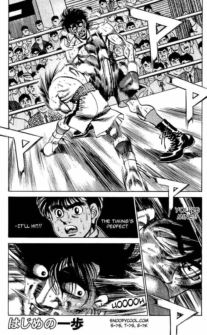 Hajime no Ippo – The First Step chapter 284 page 1