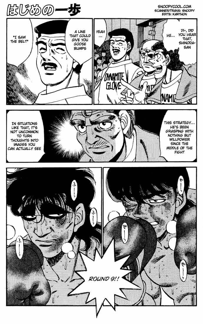Hajime no Ippo – The First Step chapter 285 page 1