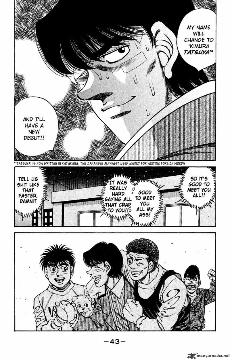 Hajime no Ippo – The First Step chapter 289 page 19