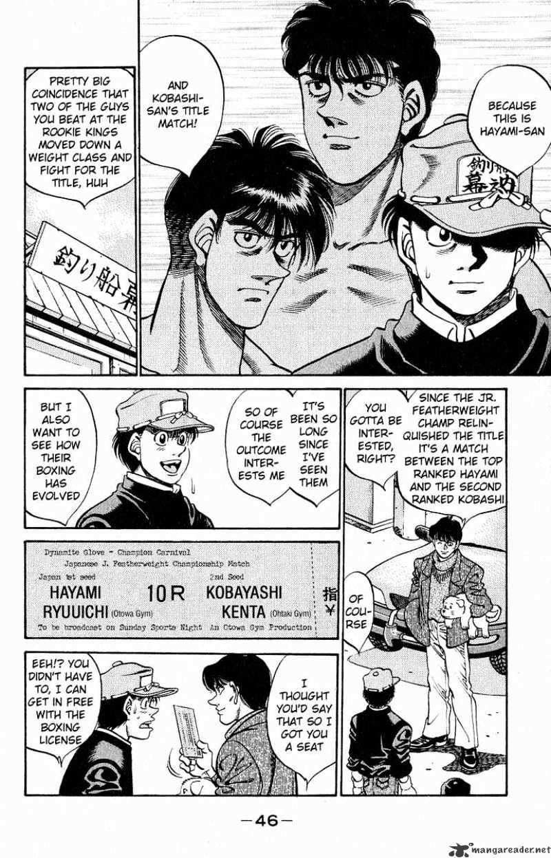 Hajime no Ippo – The First Step chapter 290 page 2