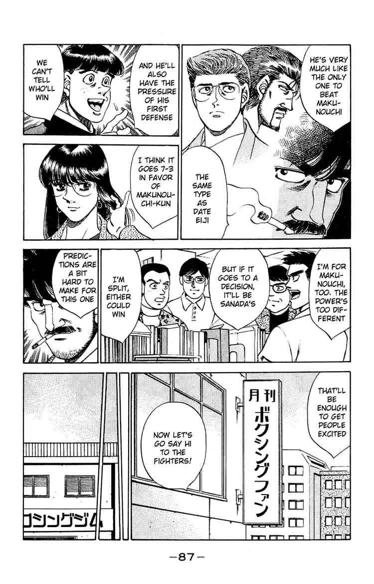 Hajime no Ippo – The First Step chapter 292 page 3