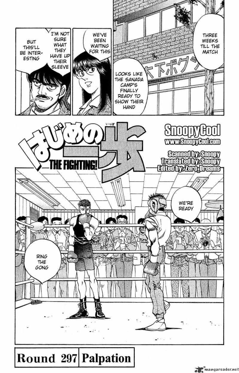 Hajime no Ippo – The First Step chapter 297 page 4