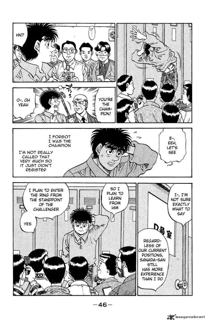 Hajime no Ippo – The First Step chapter 299 page 4