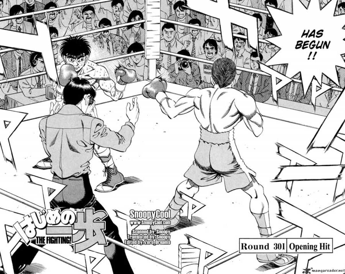 Hajime no Ippo – The First Step chapter 301 page 2
