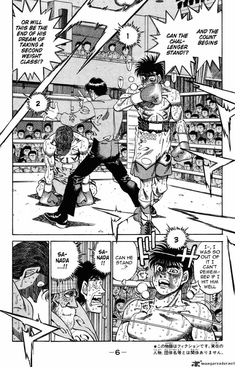Hajime no Ippo – The First Step chapter 307 page 5
