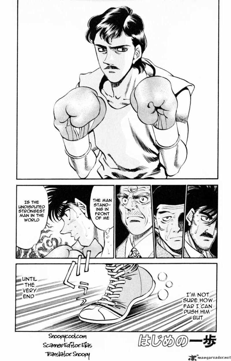 Hajime no Ippo – The First Step chapter 328 page 1