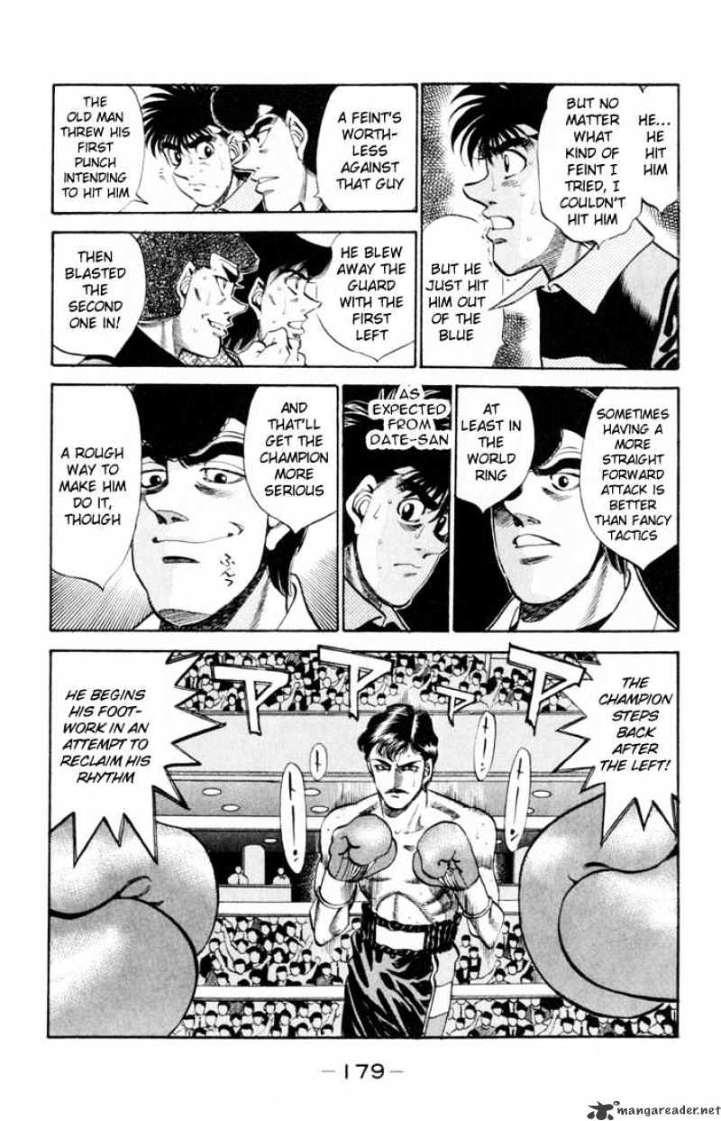 Hajime no Ippo – The First Step chapter 334 page 3