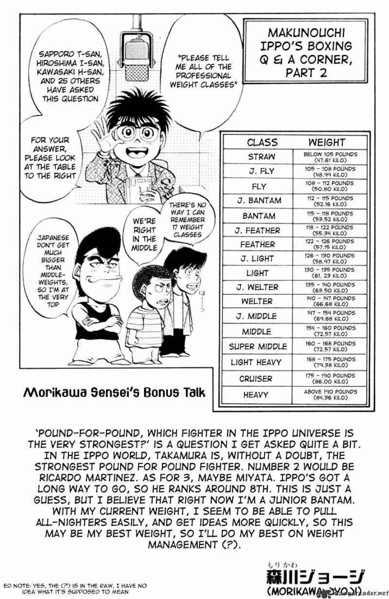 Hajime no Ippo – The First Step chapter 361 page 20