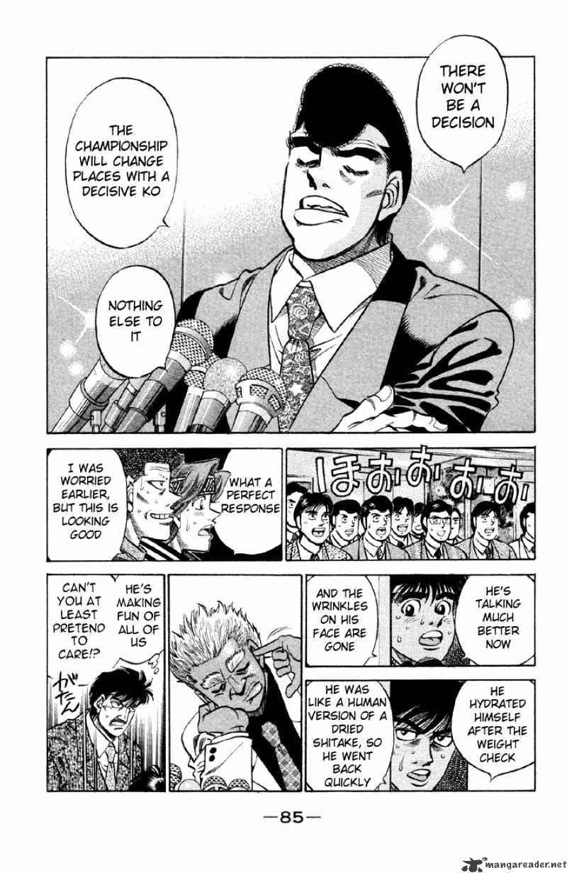 Hajime no Ippo – The First Step chapter 375 page 3