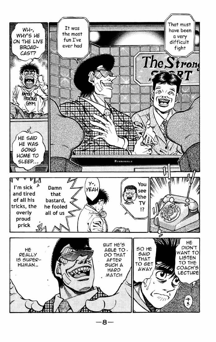 Hajime no Ippo – The First Step chapter 398 page 9