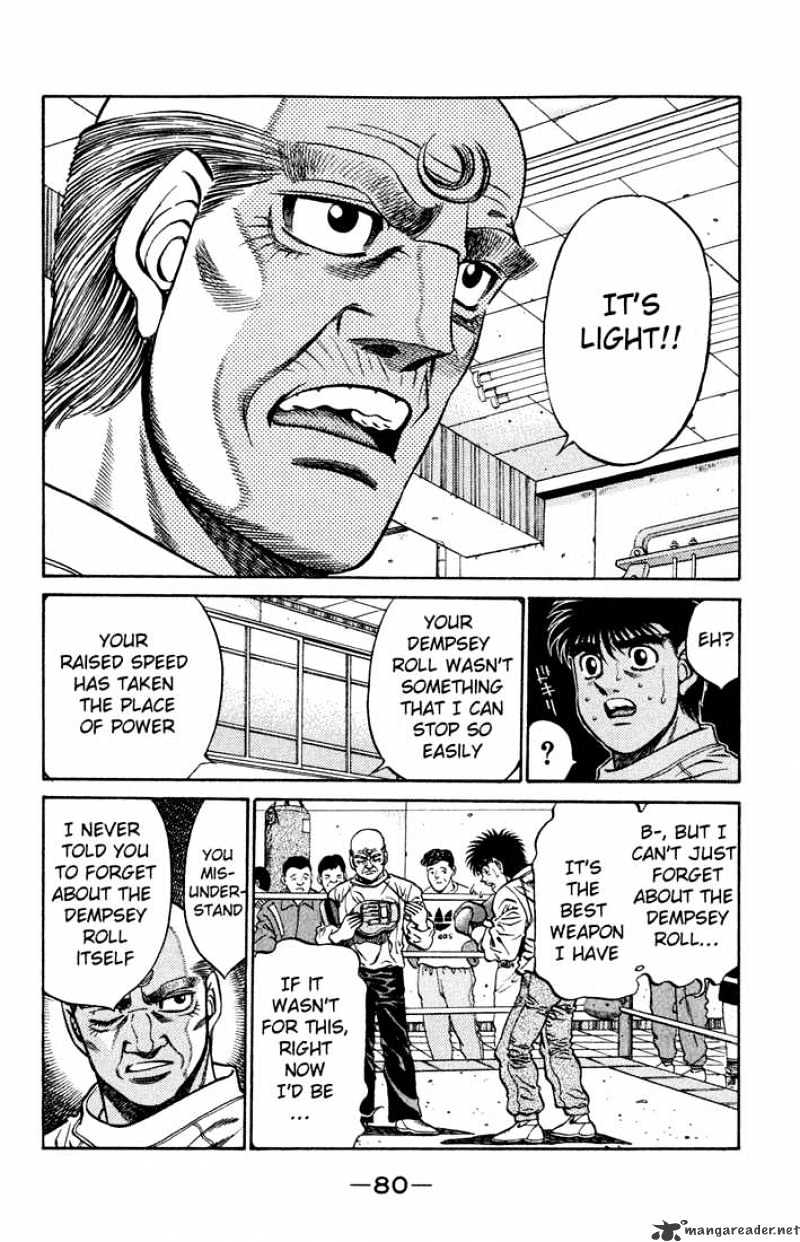 Hajime no Ippo – The First Step chapter 420 page 2