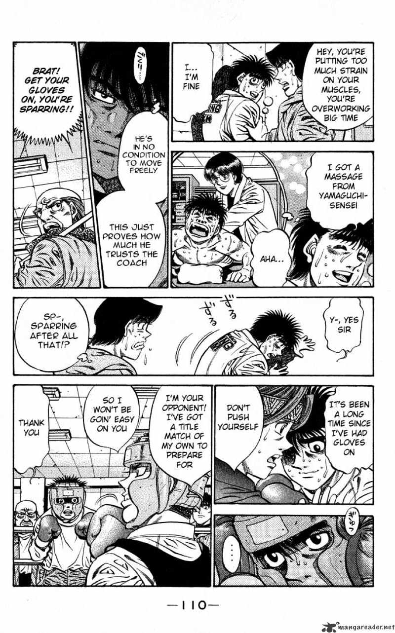 Hajime no Ippo – The First Step chapter 421 page 12
