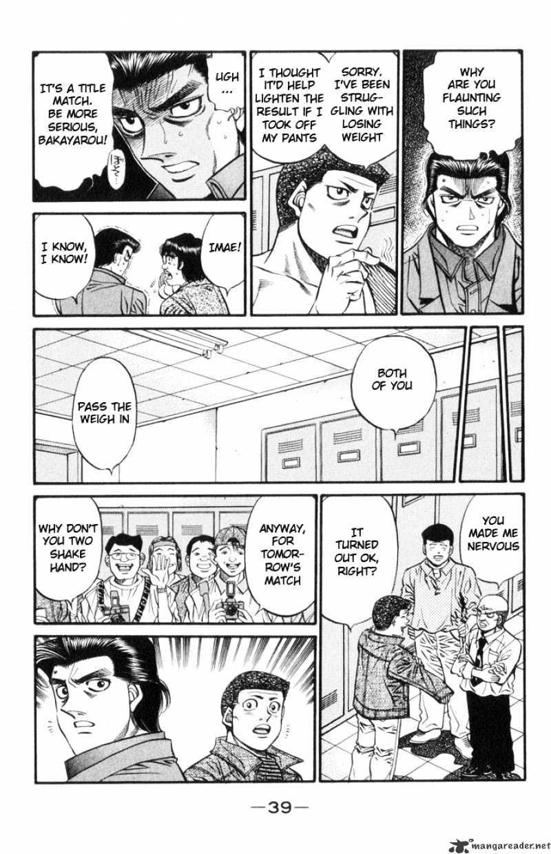 Hajime no Ippo – The First Step chapter 444 page 17
